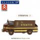 Le Citroën type HY café Stentor en miniature d'Eligor au 1/43e