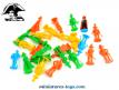 Un lot de 25 figurines officiers Empire de l'armée de Napoléon au 1/60e