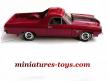 Le pick-up Chevrolet El Camino rouge SS454 miniature par ERTL au 1/18e