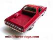 Le pick-up Chevrolet El Camino rouge SS454 miniature par ERTL au 1/18e