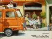 L'Estafette Renault Michelin en miniature d'Ixo-Models au 1/43e incomplète