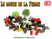 Le monde de la ferme en figurines animaux et accessoires plastique au 1/35e