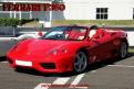 Le Spider Ferrari 360 rouge en miniature de Hot Wheels pour Shell au 1/38e
