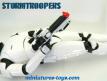 La grande figurine articulée du Stormtrooper de la guerre des étoiles incomplet