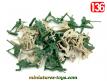 Les 40 petits soldats américains contemporainsen plastique au 1/36e