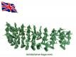 Un ensemble de 40 soldats anglais 1960 en plastique au 1/36e