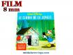 Le film de cinéma 8 mm du dessin animé Donald Le clown de la jungle