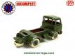 Le camion Berliet GAK miniature de France Jouets repeint au 1/55e