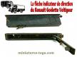 La flèche indicateur de direction 12 Volts du Renault Goélette Galion militaire