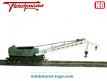 La grue ferroviaire DB Krupp Ardelt en miniature de Fleischmann au HO