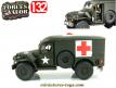 Le Dodge 4x4 WC 54 ambulance en miniature de Forces of Valor au 1/32e