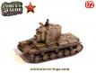 Le kit du char russe KV 2 par Unimax Forces of Valor au 1/72e
