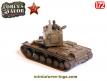 Le kit du char russe KV 2 par Unimax Forces of Valor au 1/72e