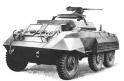 Le Combat car Ford M20 en miniature militaire par Solido au 1/50e
