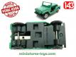 La Jeep Ford Mutt M151 en voiture miniature taille crayon au 1/43e incomplète