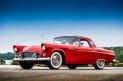 Le coupé Ford Thunderbird 1956 rouge en miniature par Majorette au 1/32e
