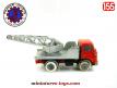 Le camion Berliet Gak porte grue en miniature par France Jouets au 1/55e