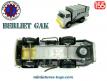 Le camion Berliet Gak poubelle voierie miniature de France Jouets au 1/55e