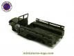 Le Dodge 6x6 WC 63 militaire miniature de France Jouets au 1/55e incomplet