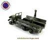 Le Dodge 6x6 WC 63 militaire miniature de France Jouets au 1/55e incomplet