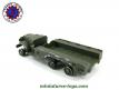 Le Dodge 6x6 WC 63 militaire miniature de France Jouets incomplet au 1/55e