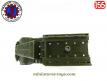 Le Dodge 6x6 WC 63 militaire miniature de France Jouets incomplet au 1/55e