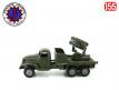 Le GMC 6x6 CCKW 353 lance roquettes militaire miniature de France Jouets au 1/55e