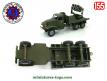 Le GMC 6x6 CCKW 353 lance roquettes militaire miniature France Jouets au 1/55e