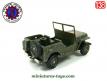 La Jeep Willys militaire en miniature de France Jouets au 1/38e incomplète