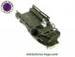 Le militaire assis en métal pour miniatures France Jouets au 1/55e