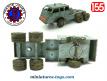 Le Pacific M26 bleu en miniature France Jouets au 1/55e incomplet