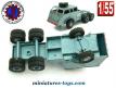 Le Pacific M26 bleu en miniature France Jouets au 1/55e incomplet