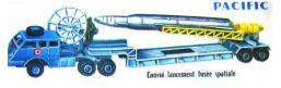 Le Pacific M26 bleu en miniature France Jouets au 1/55e incomplet
