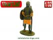 L'homme d'armes espagnol du XIIe en figurine métal Frontline Figures au 1/32e