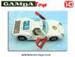 La Ford GT 40 blanche en miniature de Gamda Sabra Models au 1/43e