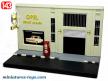 Le diorama du garage Opel pour voitures miniatures au 1/43e