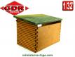 L'écurie bois du fort Texas de type western en miniature par GDR au 1/32e