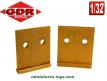Les deux palissades du fort Texas miniature par GDR au 1/32e