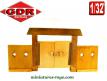 La porte du fort Texas en miniature par GDR au 1/32e