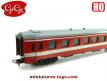 La voiture voyageurs 1er classe type Capitole miniature par Gégé au HO H0