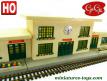 La grande gare ferroviaire en miniature de Gégé au HO HO