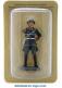 La figurine métal du Gendarme motocycliste en 1958 au 1/32e