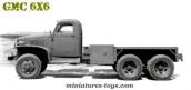 Le camion GMC 6x6 CCKW 353 de Solido au 1/50e incomplet
