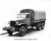 Le GMC CCKW 353 6x6 militaire bâchée en miniature de Solido au 1/50e