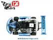 Le Karting Racer 26 bleu en miniature de Golden Wheel au 1/24e