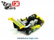 Le Karting Racer 26 jaune en miniature de Golden Wheel au 1/24e