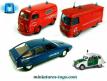 Les quatre gyrophares bleus pour miniatures au 1/43e 1/50ème