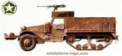 Un Half-Track M3 américain en miniature par Ixo Models au 1/43e