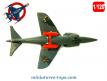 Le chasseur anglais Harrier GR1 en avion miniature au 1/120e