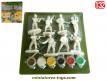 Le coffret Hatier de 8 figurines de soldats de la seconde guerre mondiale au 1/32e